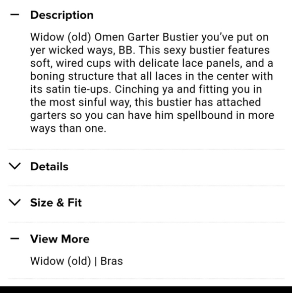 Sale 💕 NWT WidowxDolls Kill Set - Picture 9 of 9